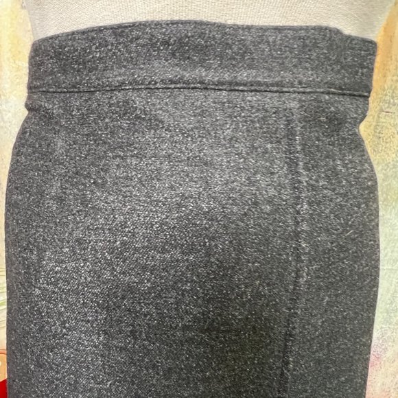 VTG 📌 Hammer Bavarian Pencil Virgin Wool Loden Skirt - Picture 4 of 16